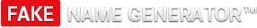 Fake Name Generator Fake Name Generator